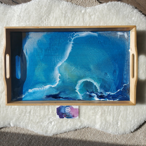 Moody Ocean Classic Serving Tray
